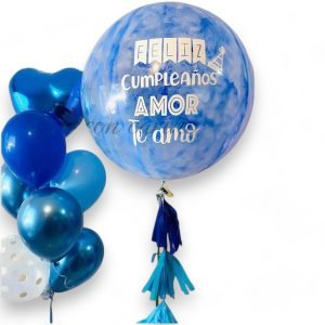 Arreglo con helio Cumple!