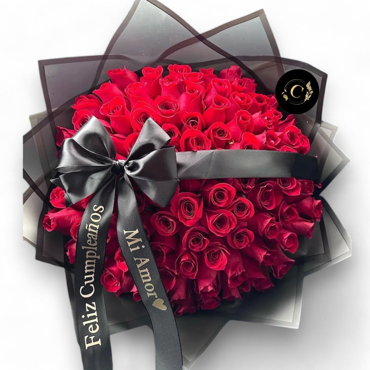 Ramo 100 Rosas y lazo !