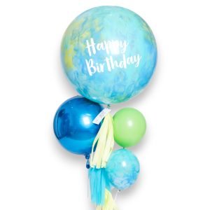 Bouquet con Globo Gigante