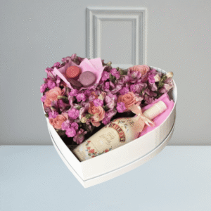 Caja Corazón Dulce & Baileys